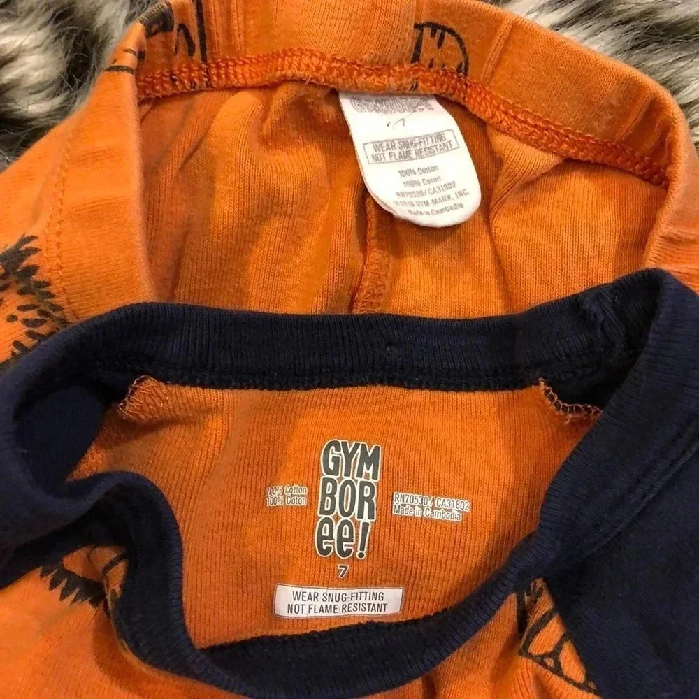 Gymboree Kids Matching Pajamas Set Size 7